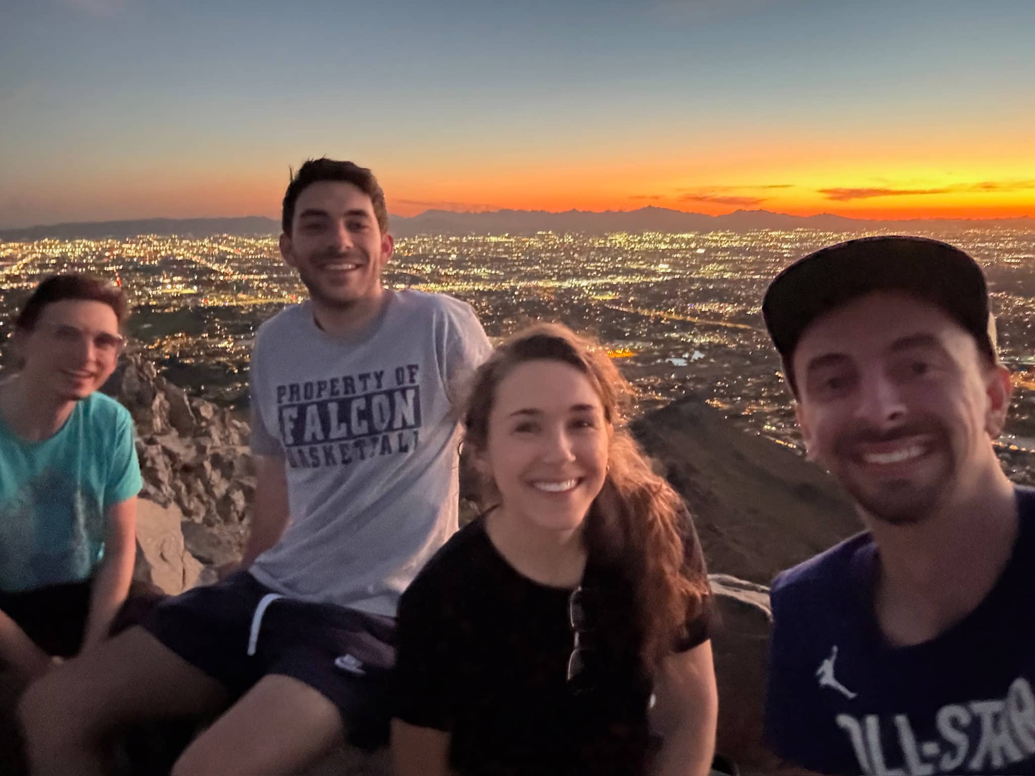 Night hike with Daniel & Jesse